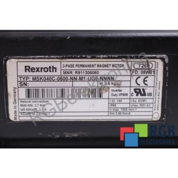 MSK040C-0600-NN-M1-UG0-NNNN STATOR FOR MOTOR REXROTH ID15049