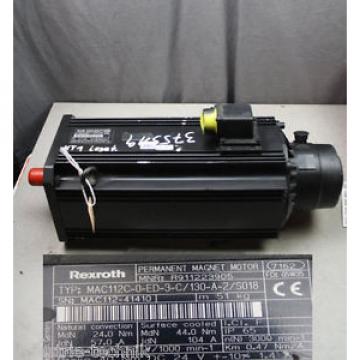 REXROTH INDRAMAT MAC112C-0-ED-3-C/130-A-2/S018 Servomoteur R911223905