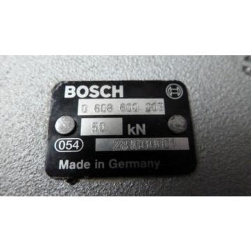 BOSCH REXROTH PS50 0-608-600-003, PRESS SPINDLE  REMAN w/MEASUREMENT CONVERTER