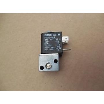 Rexroth Solenoid Valve 572-400-747-0 5724007470 115 Volt origin