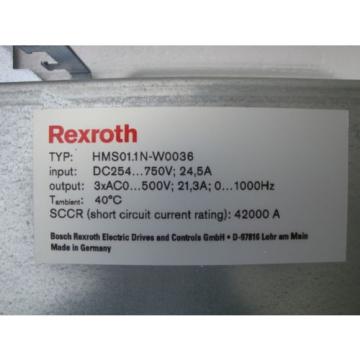 REXROTH INDRAMAT  HMS011N-W0036-A007-NNNN Origin