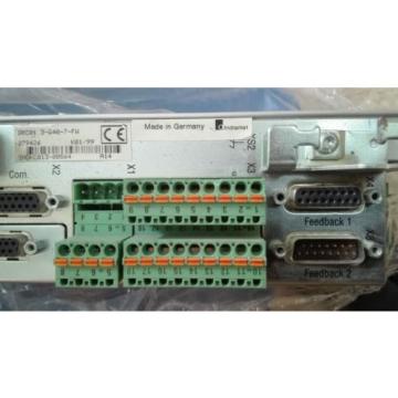 REXROTH INDRAMAT DKC013-640-7-FW ECO DRIVE SERVO CONTROLLER DKC013-640-7-FW