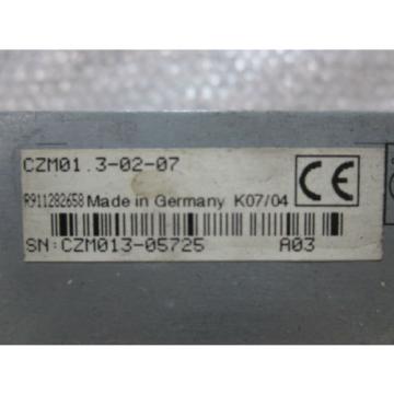 Indramat CZM013-02-07 ECO Drive Filter Module Rexroth CZM013 DC 700V Tested