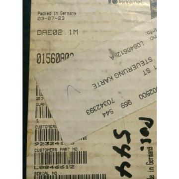 PRICE DROPPED Origin SEALED  REXROTH / INDRAMAT DAE021M