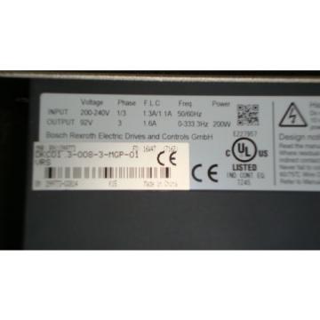 Indramat Rexroth DKC013-008-3-MGP-01VRS, inkl Hersteller Garantie Origin