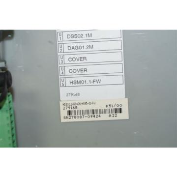 Rexroth Indramat HDS022-W040N-H HDS022-W040N-HS45-01-FW