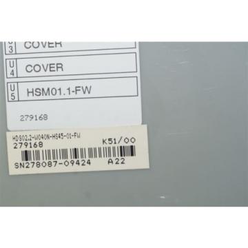 Rexroth Indramat HDS022-W040N-H HDS022-W040N-HS45-01-FW