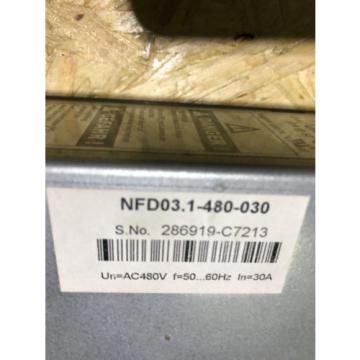 Rexroth INDRAMAT NFD031-480-030, Netzfilter