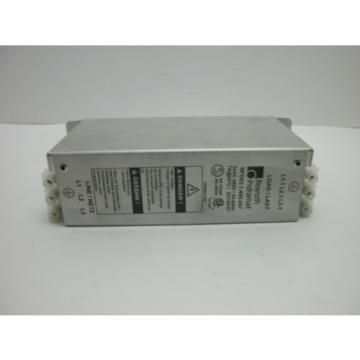 REXROTH INDRAMAT NFD031-480-007 POWER LINE FILTER UN= AC 480V IN=7A+10% F=50/60