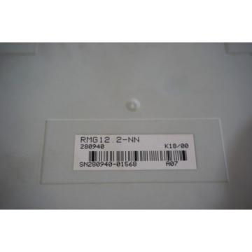 REXROTH INDRAMAT RMG122-NN COMMUNICATION  MODULE RMG122NN