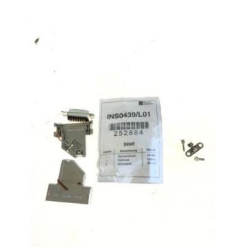 Origin IN BAG Rexroth Indramat 252884 Connector Plug 15 Pin INS0439/L01, F38