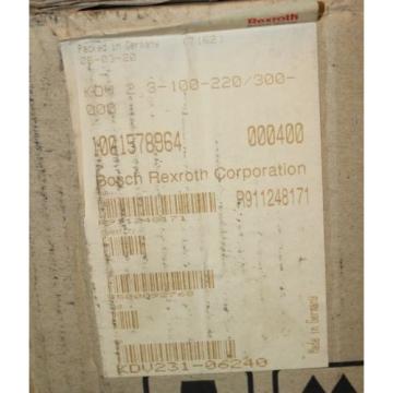 Rexroth Indramat, KDV 23-100-220/300-000, AC Servo Power Supply Origin