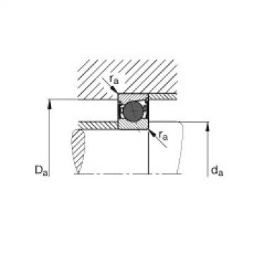 FAG Spindle bearings - HCB7020-C-2RSD-T-P4S