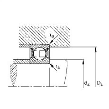 FAG Deep groove ball bearings - 6217-2Z