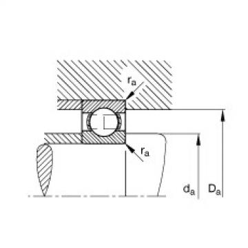 FAG Deep groove ball bearings - 16017