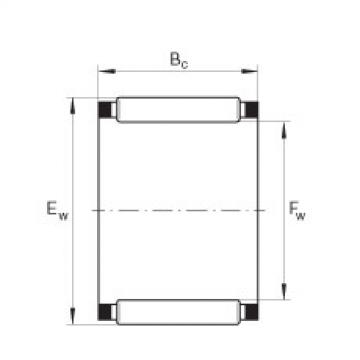 FAG Needle roller and cage assemblies - K12X17X13-TV