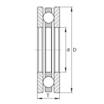 FAG Axial deep groove ball bearings - FTO10