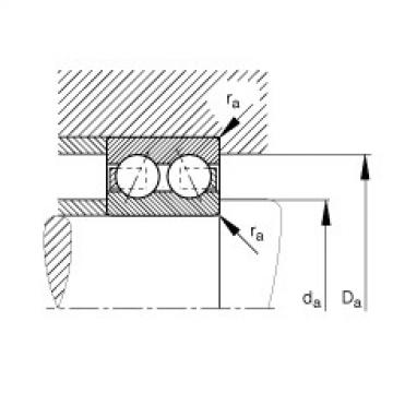 FAG Angular contact ball bearings - 3800-B-TVH