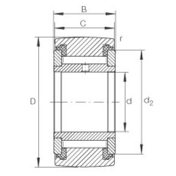 FAG Yoke type track rollers - NATV25-PP