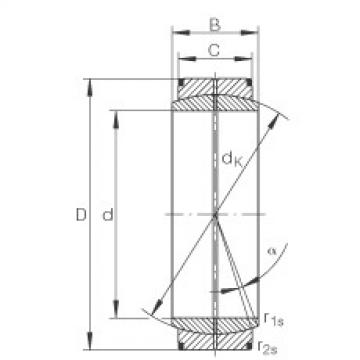 FAG Radial spherical plain bearings - GE320-DO