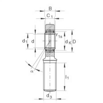 FAG Rod ends - GAR17-DO