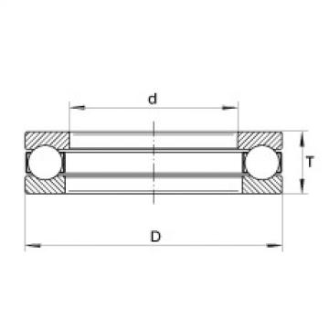 FAG Axial deep groove ball bearings - W3-3/4