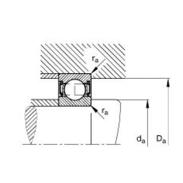 FAG Deep groove ball bearings - 6018-2RSR