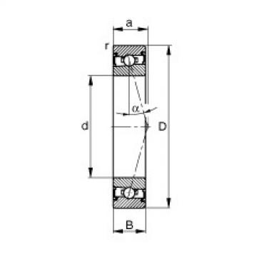 FAG Spindle bearings - HSS7018-C-T-P4S