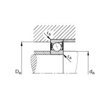 FAG Spindle bearings - B7006-E-2RSD-T-P4S