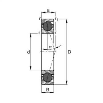 FAG Spindle bearings - HCB7021-C-T-P4S