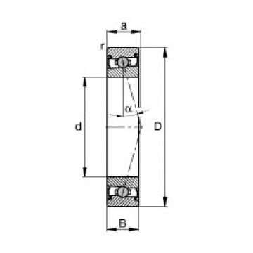 FAG Spindle bearings - HCS71920-C-T-P4S