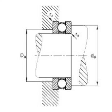 FAG Axial deep groove ball bearings - 511/500-MP