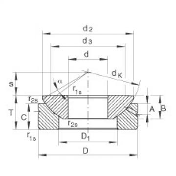 FAG Axial spherical plain bearings - GE30-AX