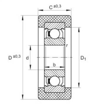 FAG Track rollers - KLRZ10X30X10-2Z