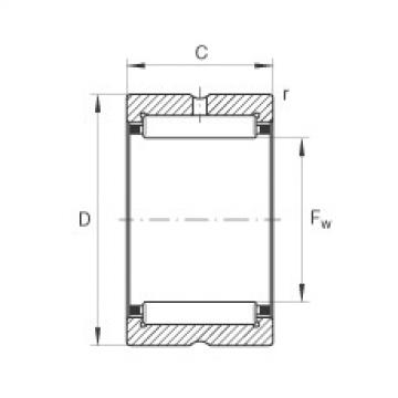 FAG Needle roller bearings - NK18/16-XL