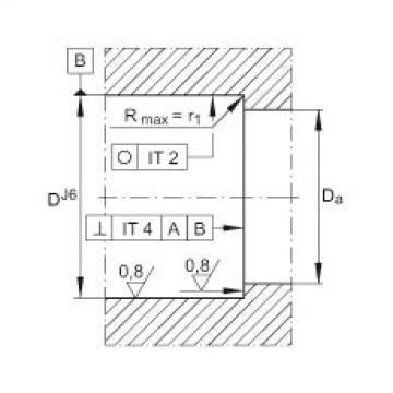 FAG Axial angular contact ball bearings - 7602025-TVP