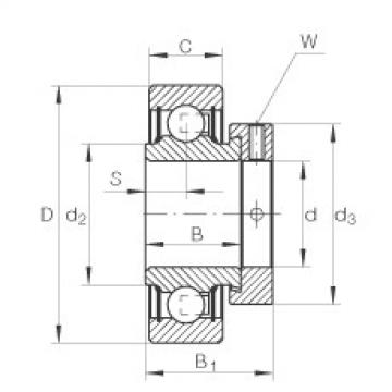 FAG Radial insert ball bearings - RA100-NPP