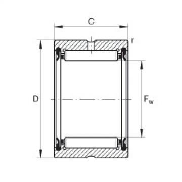 FAG Needle roller bearings - RNA4909-2RSR-XL