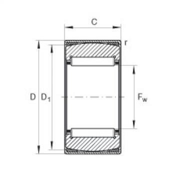 FAG Aligning needle roller bearings - RPNA28/44-XL