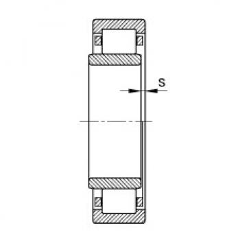 FAG Cylindrical roller bearings - NU1080-TB-M1