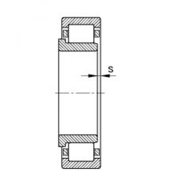 FAG Cylindrical roller bearings - NJ2208-E-XL-TVP2