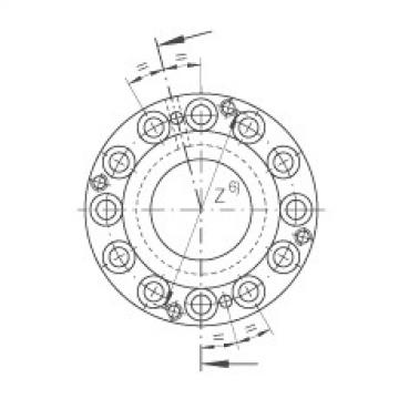 FAG Needle roller/axial cylindrical roller bearings - ZARF1762-L-TV