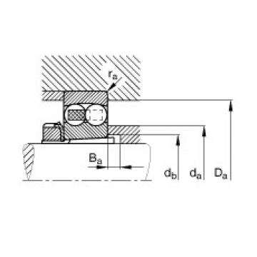 FAG Self-aligning ball bearings - 1219-K-M-C3 + H219