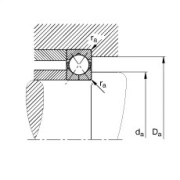 FAG Four point contact bearings - QJ1022-N2-MPA