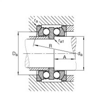 FAG Axial deep groove ball bearings - 54226 + U226