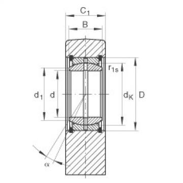 FAG Hydraulic rod ends - GF45-DO