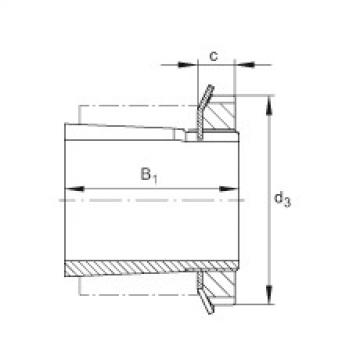 FAG Radial insert ball bearings - UK205