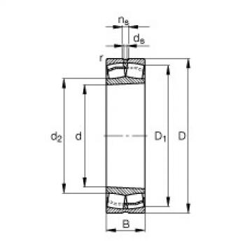 FAG Spherical roller bearings - 21322-E1-XL-K-TVPB