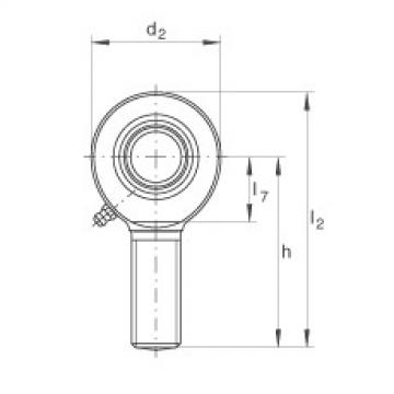 FAG Rod ends - GAR60-DO-2RS