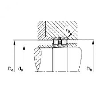 FAG Cylindrical roller bearings - NN3076-AS-K-M-SP